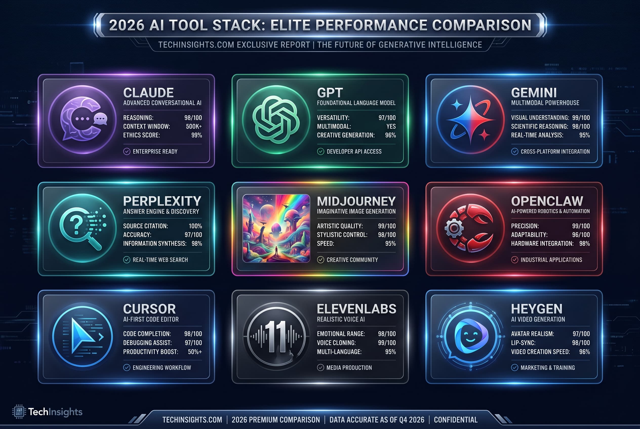 2026 AI Tool Stack Comparison